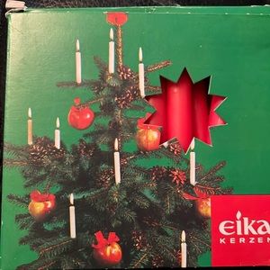 Authentic Eika  Kerzen Adventkerzen Candles Red Partial boxes